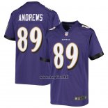 Maglia NFL Game Bambino Baltimore Ravens Mark Andrews Viola