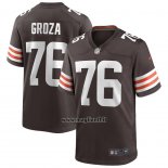 Maglia NFL Game Cleveland Browns Lou Groza Retired Marrone
