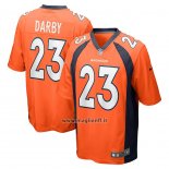 Maglia NFL Game Denver Broncos Ronald Darby 23 Arancione