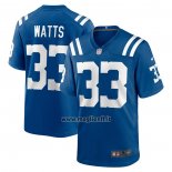 Maglia NFL Game Indianapolis Colts Armani Watts Blu