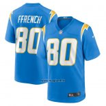 Maglia NFL Game Los Angeles Chargers Maurice Ffrench Blu