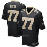 Maglia NFL Game New Orleans Saints Carl Nicks Retired Nero