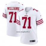 Maglia NFL Game San Francisco 49ers Trent Williams Bianco2