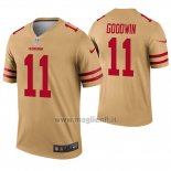 Maglia NFL Legend San Francisco 49ers 11 Marquise Goodwin Inverted Or
