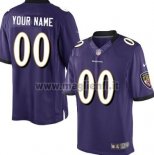 Maglia NFL Limited Baltimore Ravens Personalizzate Viola