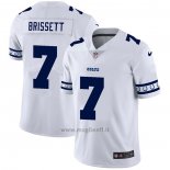 Maglia NFL Limited Indianapolis Colts Brissett Team Logo Fashion Bianco