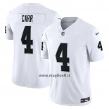 Maglia NFL Limited Las Vegas Raiders Derek Carr Vapor F.u.s.e. Bianco