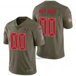 Maglia NFL Limited Tampa Bay Buccaneers Personalizzate 2017 Salute To Service Verde
