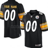 Maglia NFL Pittsburgh Steelers Personalizzate Nero