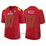 Maglia NFL Pro Bowl AFC Kelce 2017 Rosso