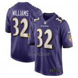 Maglia NFL Game Baltimore Ravens Marcus Williams 32 Viola