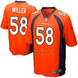 Maglia NFL Game Bambino Denver Broncos Miller Arancione