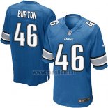 Maglia NFL Game Bambino Detroit Lions Burton Blu