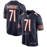 Maglia NFL Game Chicago Bears Arlington Hambright 71 Blu