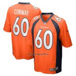 Maglia NFL Game Denver Broncos Cody Conway Arancione