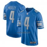 Maglia NFL Game Detroit Lions Emmanuel Moseley Blu