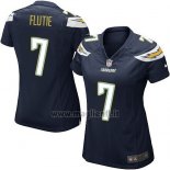 Maglia NFL Game Donna Los Angeles Chargers Flutie Nero