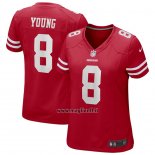 Maglia NFL Game Donna San Francisco 49ers Steve Young Retired Rosso