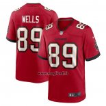 Maglia NFL Game Tampa Bay Buccaneers David Wells Home Rosso