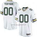 Maglia NFL Green Bay Packers Personalizzate Bianco