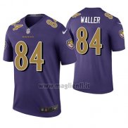 Maglia NFL Legend Baltimore Ravens Darren Waller Viola Color Rush