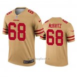 Maglia NFL Legend San Francisco 49ers Colton Mckivitz Inverted Or