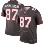 Maglia NFL Legend Tampa Bay Buccaneers Rob Gronkowski Pewter