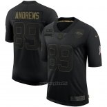 Maglia NFL Limited Baltimore Ravens Andrews 2020 Salute To Service Nero