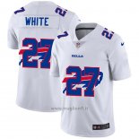 Maglia NFL Limited Buffalo Bills White Logo Dual Overlap Bianco