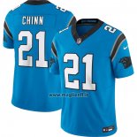Maglia NFL Limited Carolina Panthers Jeremy Chinn Vapor F.u.s.e. Blu