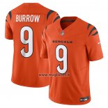 Maglia NFL Limited Cincinnati Bengals Joe Burrow Vapor F.u.s.e. Arancione