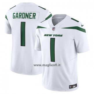 Maglia NFL Limited New York Jets Ahmad Sauce Gardner Vapor F.u.s.e. Bianco