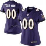 Maglia NFL Donna Baltimore Ravens Personalizzate Viola
