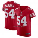 Maglia NFL Elite San Francisco 49ers Fred Warner Vapor Untouchable Rosso