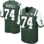 Maglia NFL Game Bambino New York Jets Mangold Verde