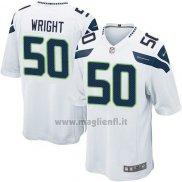 Maglia NFL Game Bambino Seattle Seahawks Wright Bianco