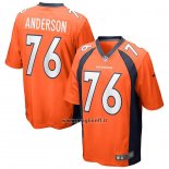 Maglia NFL Game Denver Broncos Calvin Anderson Arancione
