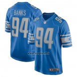 Maglia NFL Game Detroit Lions Eric Banks Blu