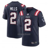 Maglia NFL Game New England Patriots Jalen Mills Blu