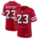 Maglia NFL Game San Francisco 49ers Christian Mccaffrey Alternato Rosso