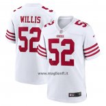 Maglia NFL Game San Francisco 49ers Patrick Willis Retired Bianco