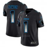 Maglia NFL Limited Carolina Panthers Newton Smoke Fashion Nero