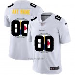 Maglia NFL Limited Pittsburgh Steelers Personalizzate Logo Dual Overlap Bianco