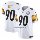 Maglia NFL Limited Pittsburgh Steelers T.j. Watt Vapor F.u.s.e. Bianco