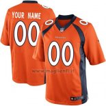 Maglia NFL Bambino Denver Broncos Personalizzate Arancione