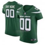 Maglia NFL Elite New York Jets Personalizzate Vapor Untouchable Verde