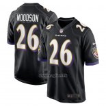 Maglia NFL Game Baltimore Ravens Rod Woodson Retired Nero