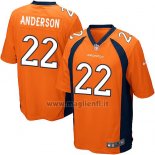 Maglia NFL Game Bambino Denver Broncos Anderson Arancione