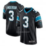 Maglia NFL Game Carolina Panthers Robby Anderson 3 Nero