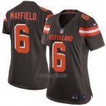 Maglia NFL Game Donna Cleveland Browns Baker Mayfield Marrone2